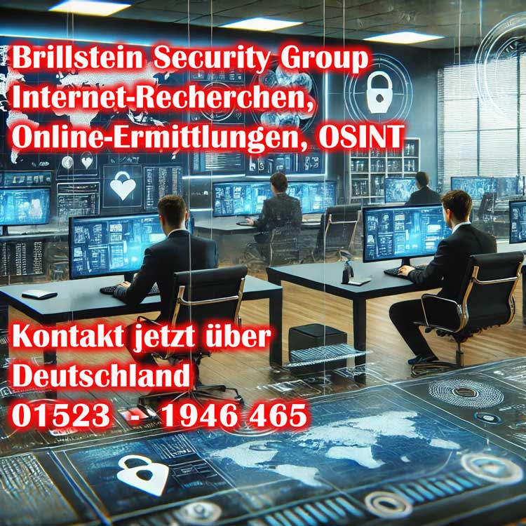 Brillstein Security Internet Ermittlungen OSINT